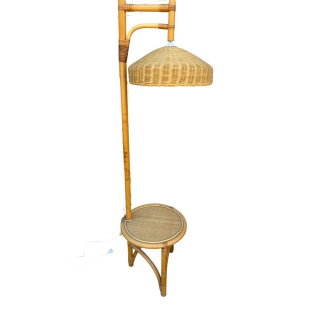Living Room Lamp with Integrated Side Table, 1960s For Sale - Image 4 of 16