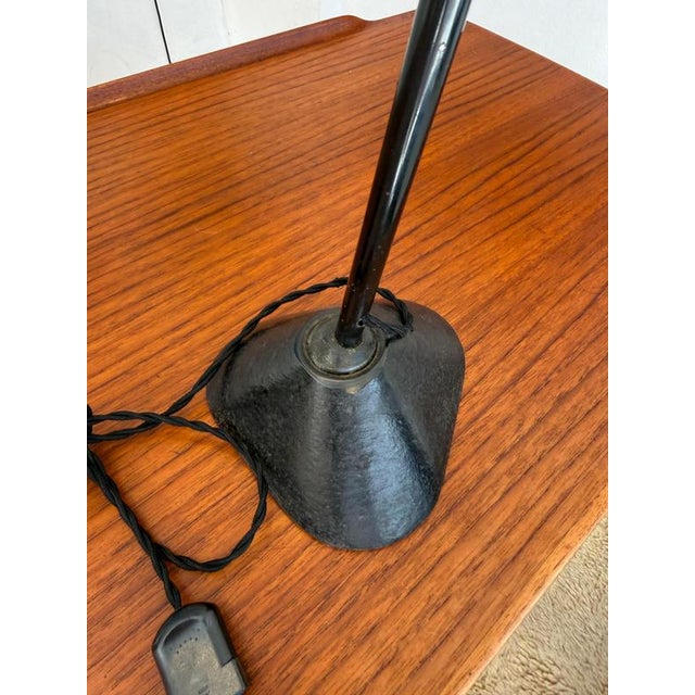 Black N 205 Table Lamp by Bernard Albin Gras, 1930 For Sale - Image 8 of 12