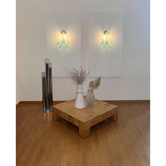 Vintage Italian Murano Wall Lights in the style of Mazzega, 1990, Set of 2 For Sale - Image 18 of 18
