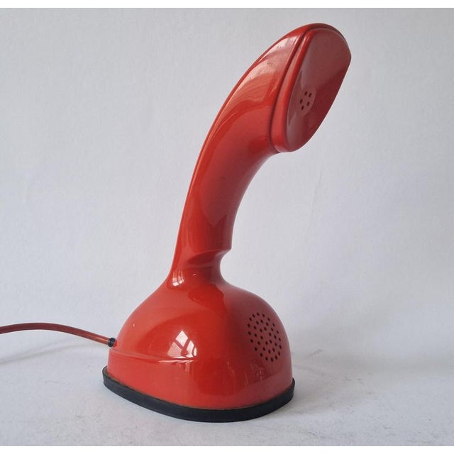 Mid-Century Plastic Cobra Telephone by L.M Ericsson for Ericofon, Sweden, 1968 For Sale - Image 10 of 13