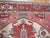 Textile 1890s Ivory Red Medallion Antique Persian Heriz Serapi Rug 9'2" X 12'2" Handknotted Wool Carpet For Sale - Image 7 of 13
