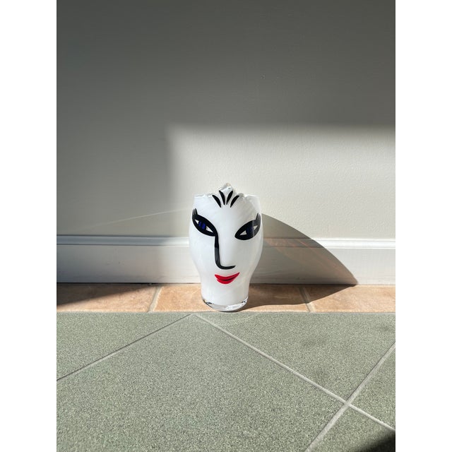 Glass 1990s Kosta Boda Open Minds Vase, Signed Ulrica Hydman-Vallian For Sale - Image 7 of 13