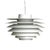 Metal Large Verona Pendant by Sven Middelboe for Nordisk Solar Compagni, 1980s For Sale - Image 7 of 7