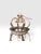 Metal 1980s Monumental Spanish Revival Hand-Forged Iron 10-Light Entryway Chandelier For Sale - Image 7 of 8