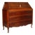 Italian Carved Walnut Secretaire, 1940s For Sale - Image 9 of 9