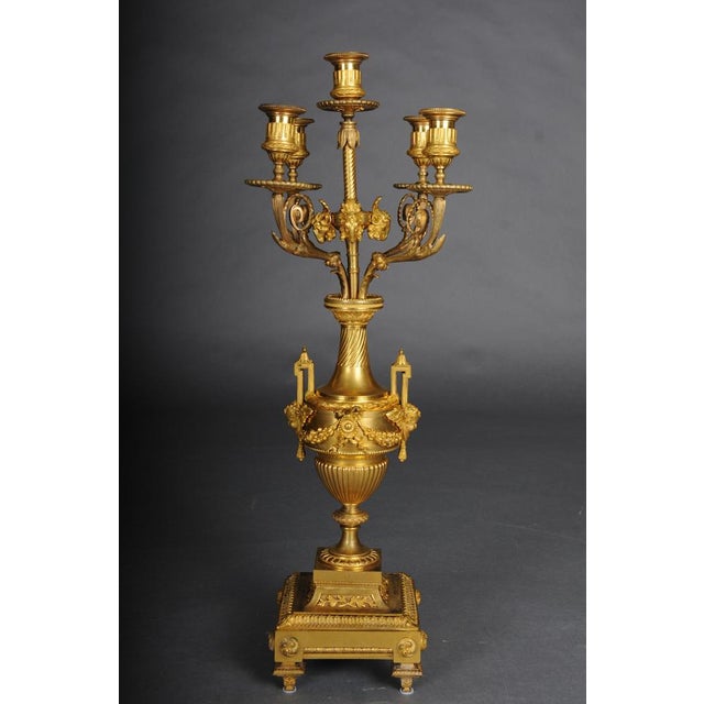 Traditional Antique French Empire Candleholder, 1810 For Sale - Image 3 of 18