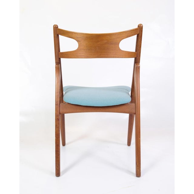 Dining Chairs Model Ch29P in Teak by Hans J. Wegner, 1950s, Set of 6 For Sale - Image 10 of 13
