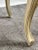 20th C French Louis XV Style Off-White & Beige Upholstered Bench or Window Seat For Sale - Image 11 of 11