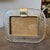 Glass 1990s Barovier Style Art Deco Murano Glass and Brass Horizontal Picture Frame For Sale - Image 7 of 12