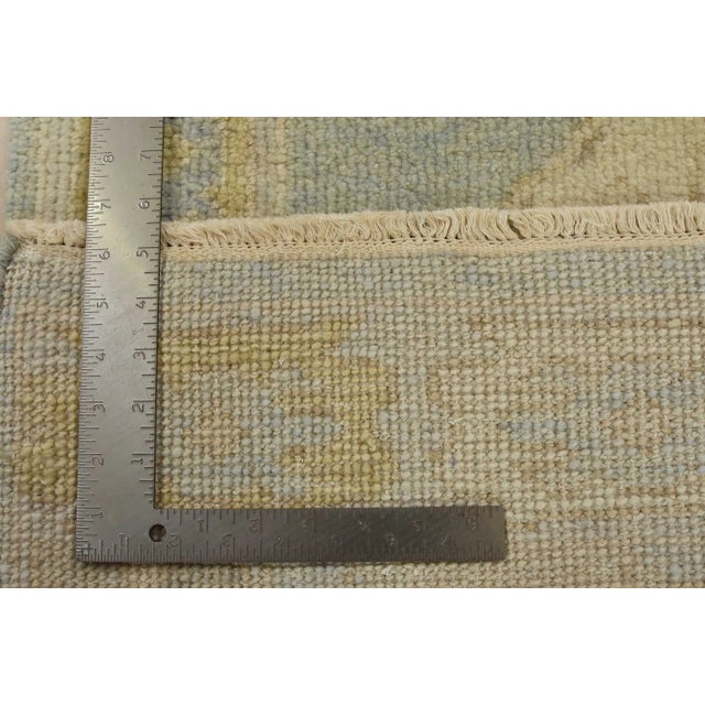 Anatolia Runner 2’10” X 8’7” Blue Wool Tribal Hand-Knotted Oriental Rug For Sale - Image 12 of 12