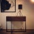 Brown Amazone Console Table by Plumbum For Sale - Image 8 of 9