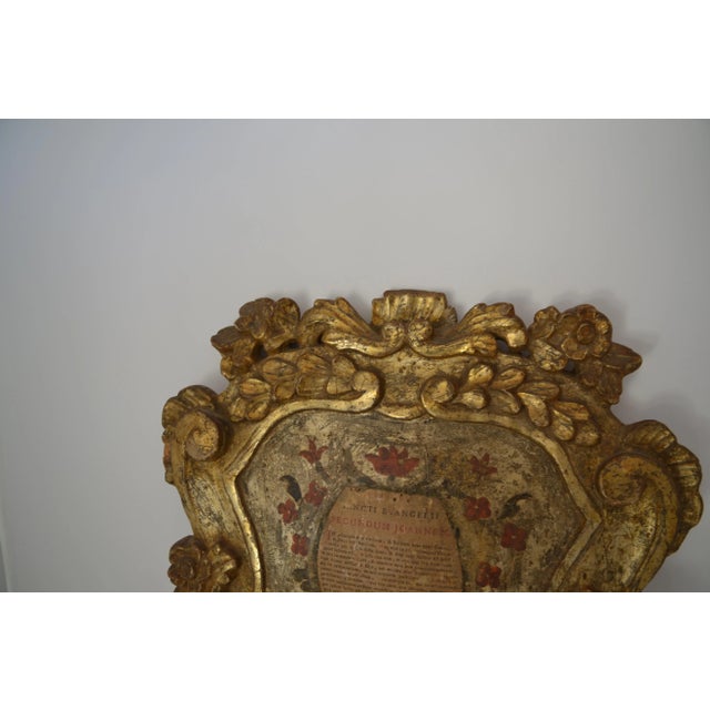 18th Century 18th Century Italian Plaque " Secundum Joannedi" For Sale - Image 5 of 8