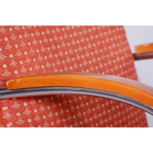 1930s Set of Bauhaus Armchairs in Beech attributed to Mücke-Melder, Czech, 1930s For Sale - Image 5 of 11