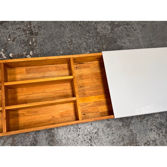 Wood King Size MashStudios LAXseries Wall Mounted Headboard Shelf For Sale - Image 7 of 12