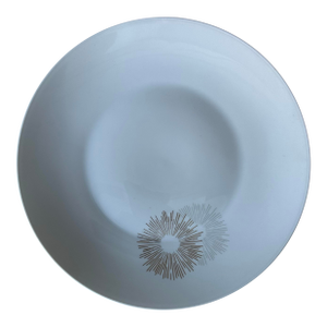 1970s Raymond Loewy for Rosenthal Sunburst Line Dinner Plate