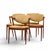 Mid-Century Modern Kai Kristiansen Model 42 Mid Century Danish Rosewood Z Chairs - Set of 4 For Sale - Image 3 of 10