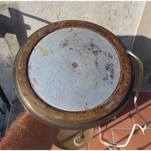 Italian Brass Table Lamp, 1940s For Sale - Image 6 of 9