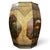 Mid 20th Century Unusual Kitten & Goldfish Octagonal Rice Barrel Hand-Painted Lacquer Wood 17.5" For Sale - Image 15 of 18