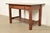 Stickley Brothers Antique Mission Oak Arts & Crafts Desk or Library Table, Newly Refinished For Sale - Image 13 of 13