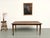 Farmhouse Table in Walnut with Tapered Legs, 1950s For Sale - Image 16 of 18