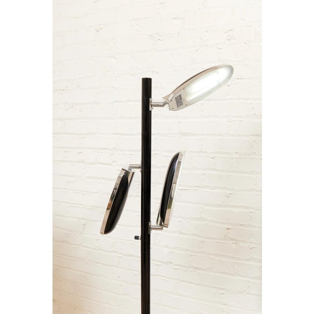 Mid 20th Century Vintage Three Headed Floor Lamp For Sale - Image 5 of 7