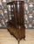 Chippendale Curved Glass Display Cabinet in Walnut Burl Wood, 1930s For Sale - Image 3 of 16