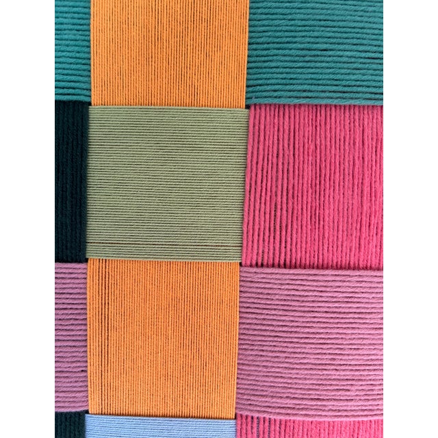 Meike Legler — “July,” 2023 — Geometric Abstract Textile Artwork For Sale - Image 13 of 18
