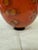 Orange Cohn-Stone Studios Scalloped Edge Bowl For Sale - Image 8 of 12