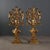 Wood Gilded Wooden Torch Holders, Set of 2 For Sale - Image 7 of 7