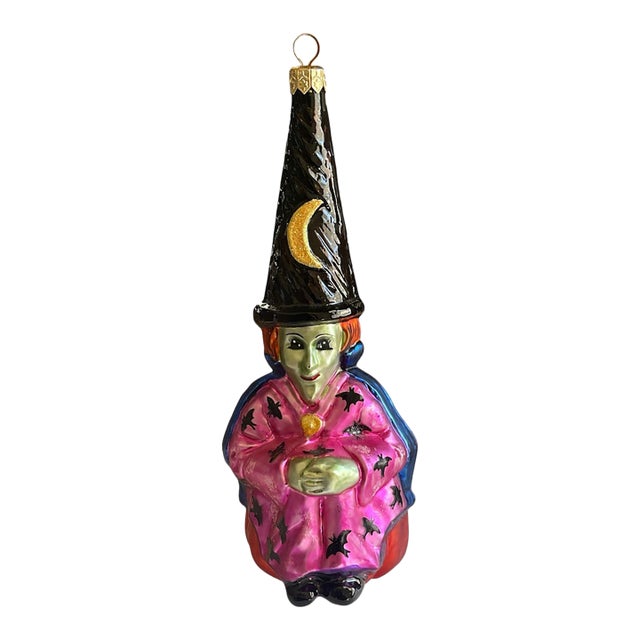 1998 Christopher Radko Winnie Witch Ornament For Sale
