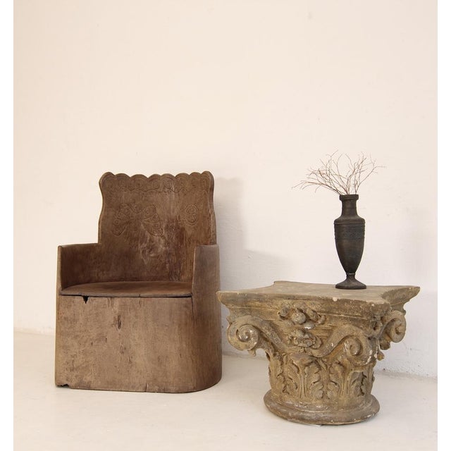 Baroque Corinthian Style Capital Coffee Table, 1890s For Sale - Image 3 of 18