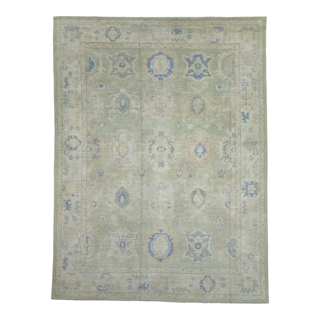 Oushak Rug 8'3" x 10'11" #17846 For Sale