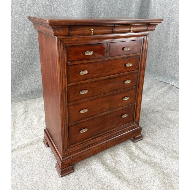 American Bassett Furniture Chest of Drawers For Sale - Image 3 of 15