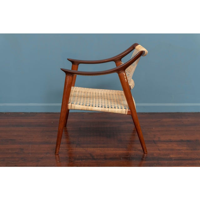 1950s Rolf Rastad & Adolf Relling “Bambi” Cane Armchair | Chairish