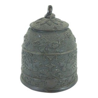 Antique Chinese Bronze Bell For Sale