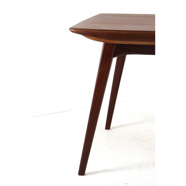 Wood Milan Dining Table by Louis van Teeffelen for Wébé, 1960s For Sale - Image 7 of 14