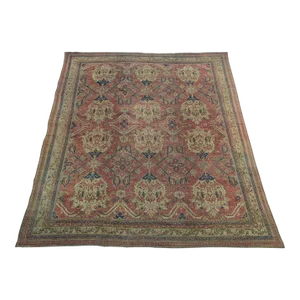 Early 20th Century Antique Oushak Rug