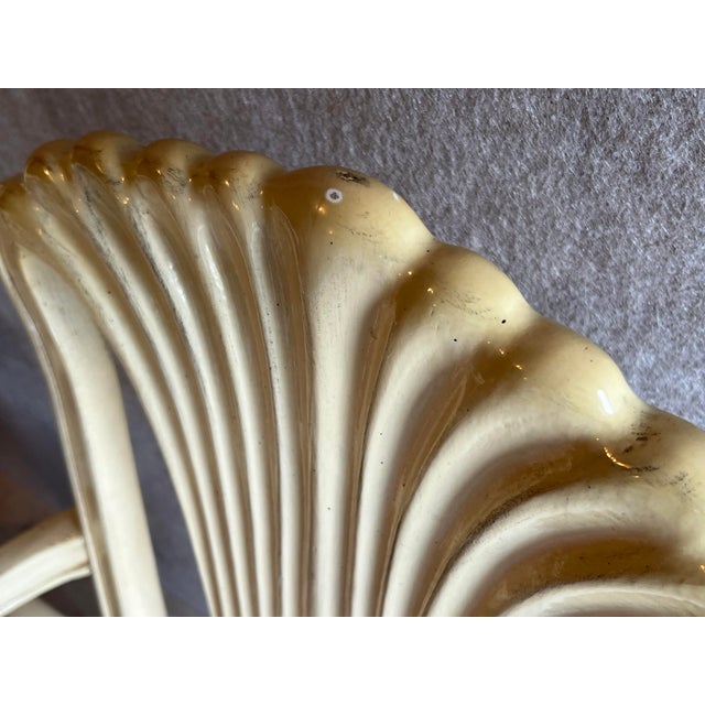 Pair of Gustavian Arm Chairs With Bee Upholstery For Sale - Image 11 of 12