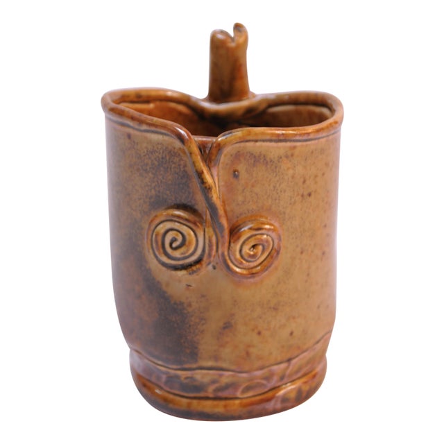 Studio Ceramic "Owl" Coffe Mug For Sale