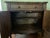 French Provincial French Provincial Style Buffet Sideboard — Carved Door Panels, Ornate Brass Pulls, Silverware Drawer For Sale - Image 3 of 15