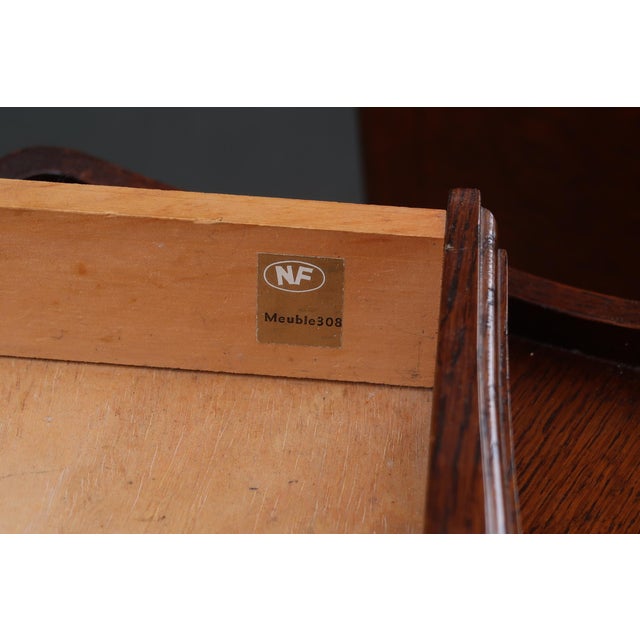 1960s Pair of French Louis XV Style Side Tables Nightstands For Sale - Image 13 of 17