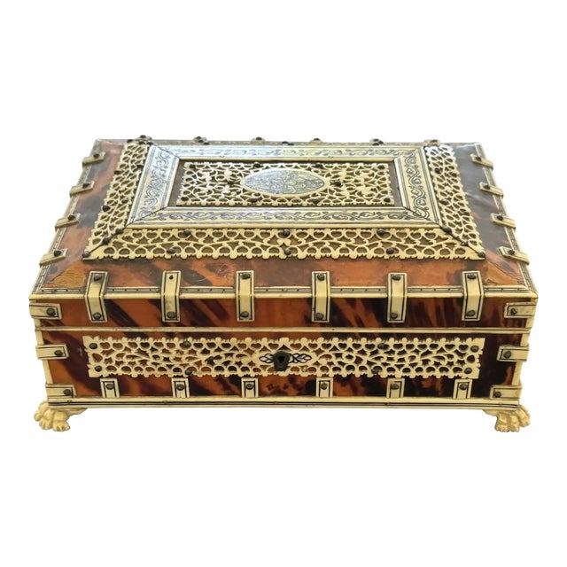 English Antique Anglo Indian Box For Sale - Image 3 of 13
