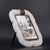 Metal Murano Glass Photo Frame by Archimede Seguso for Seguso Vetri D'arte, 1940s For Sale - Image 7 of 18