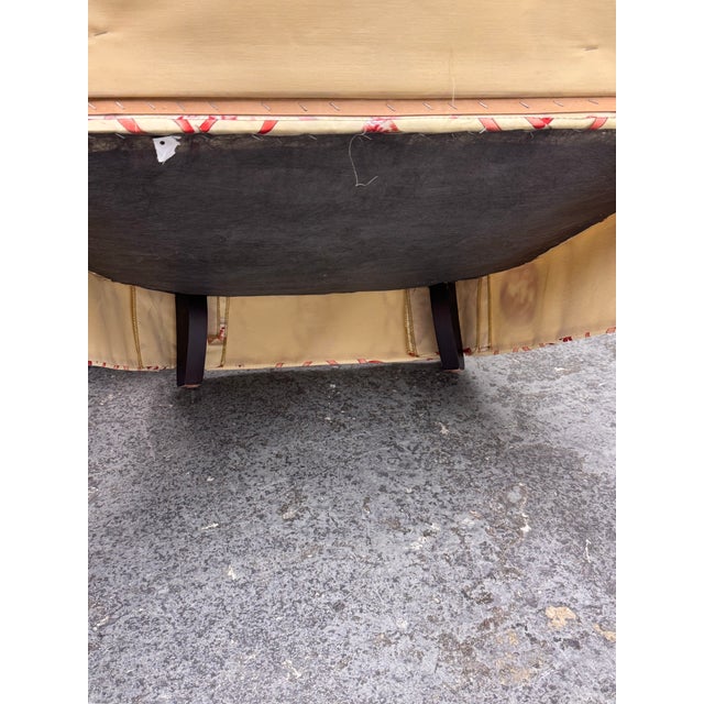 Sherrill Furniture Tufted Lounge Arm Chair For Sale - Image 11 of 12