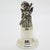 Vintage Italian Handmade Silver Angel with Instrument Bell by Brandimarte, Florence, 1980s For Sale - Image 3 of 13