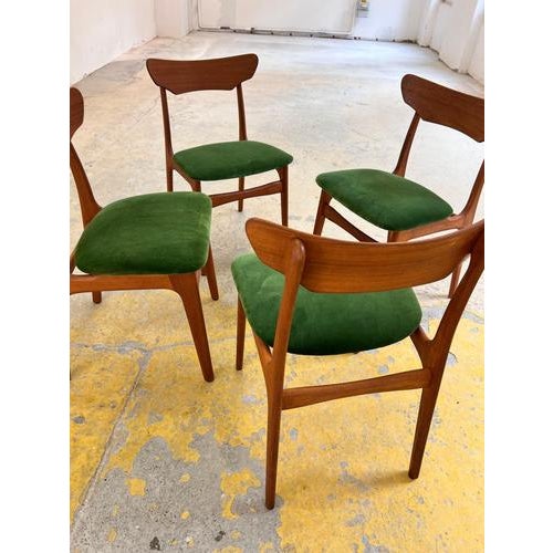 Chairs in Teak by Schiønning & Elgaard for Randers Møbelfabrik, Set of 4 For Sale - Image 11 of 11