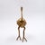 Brass Ostrich Sculpture with Egg, 1970s For Sale - Image 10 of 14