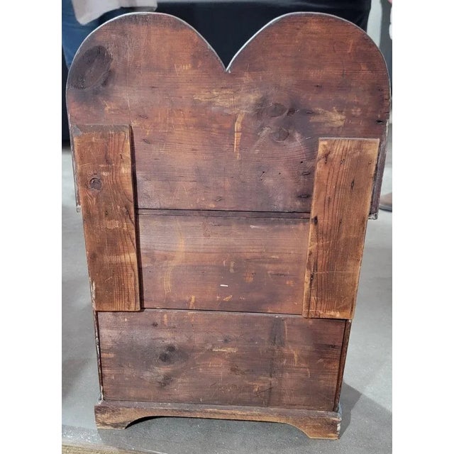 19Thc Original Blue Painted Child's Cabinet For Sale - Image 10 of 10