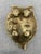 Mid 20th Century Vintage Polished Solid Brass Owl Dish For Sale - Image 5 of 12