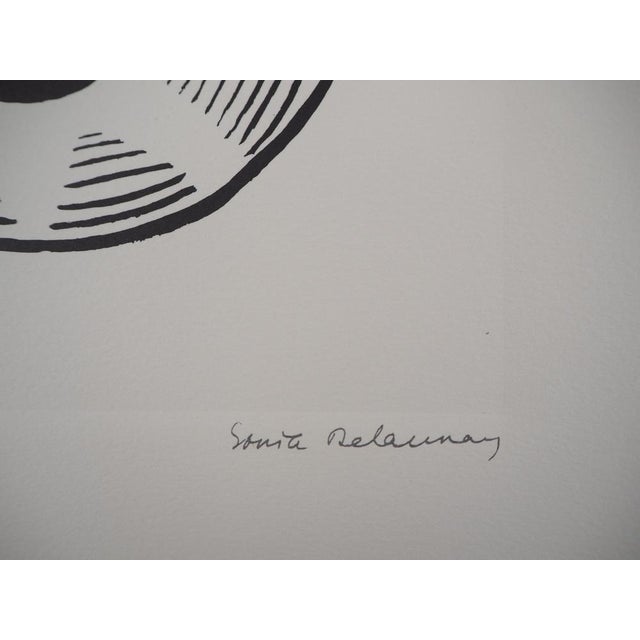 After Sonia Delaunay, Abstract Composition, 1994, Lithograph, Set of 4 For Sale - Image 15 of 18